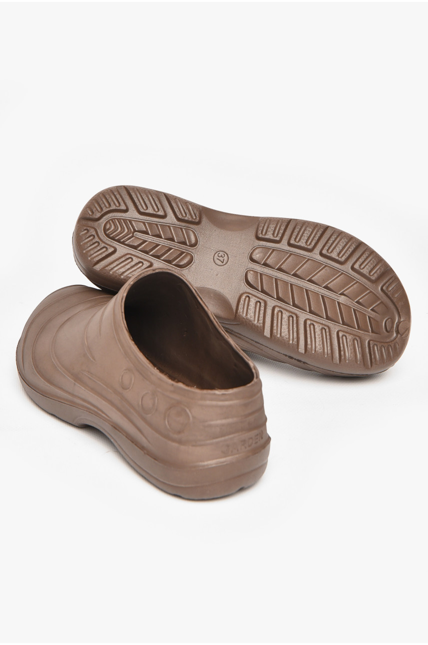 Калоші жіночі коричневого кольору Б-06 212271