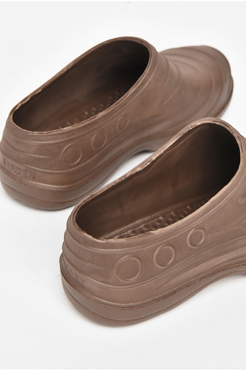 Калоші жіночі коричневого кольору Б-06 212271