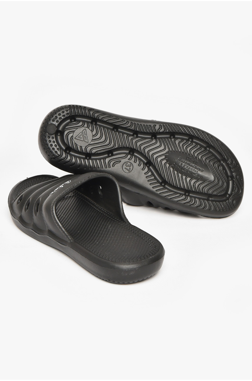 Шлепанцы пена женские черного цвета DS-66 212334