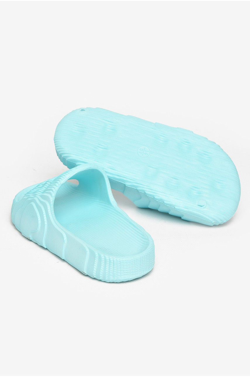 Шлепанцы пена женские голубого цвета 5045-2 212363