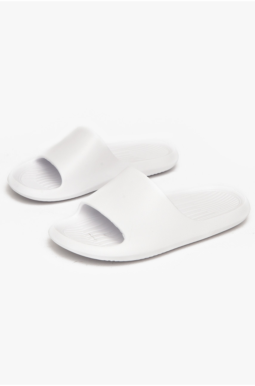 Шльопанці піна жіночі білого кольору 5066-2 212368