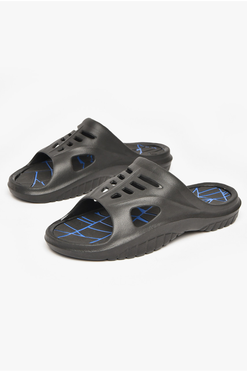 Шльопанці чоловічі піна чорного кольору Уцінка 210 212369