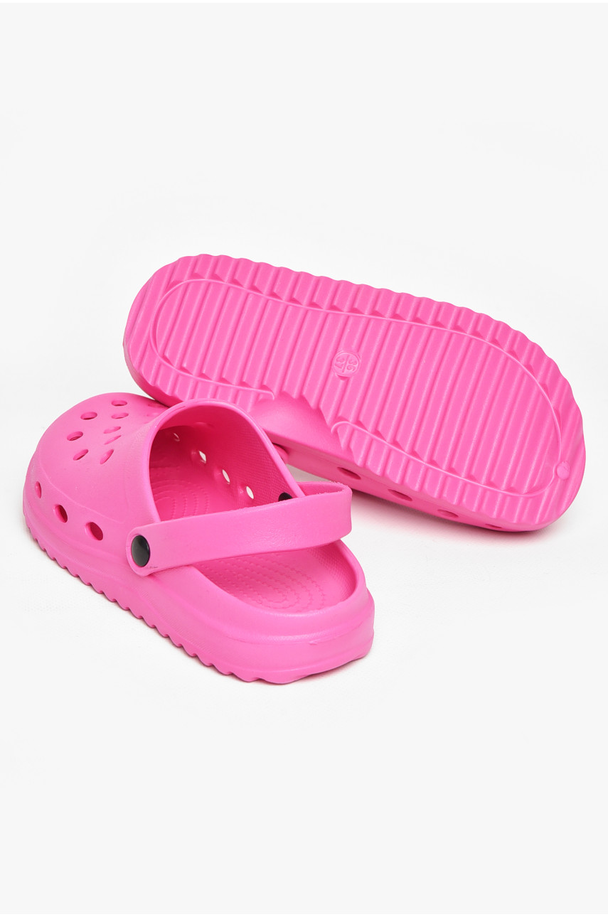 Кроксы женские малинового цвета 5063-2 212378 Кроксы женские малинового цвета 5063-2 212378