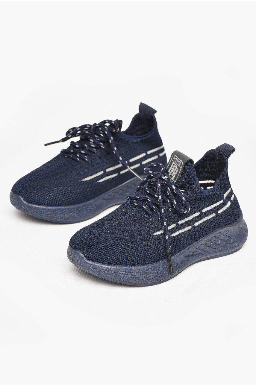 Кроссовки детские темно-синего цвета арт-2 212384