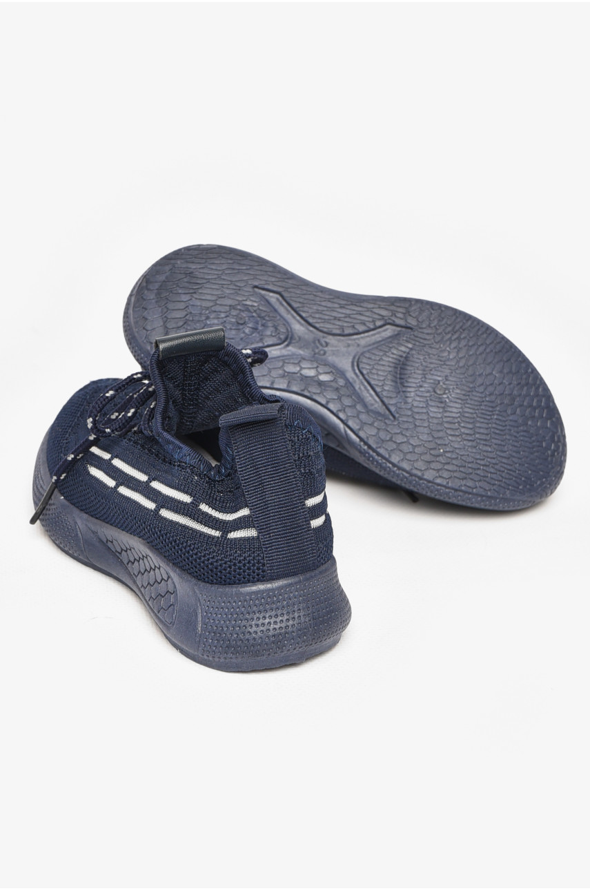 Кроссовки детские темно-синего цвета арт-2 212384