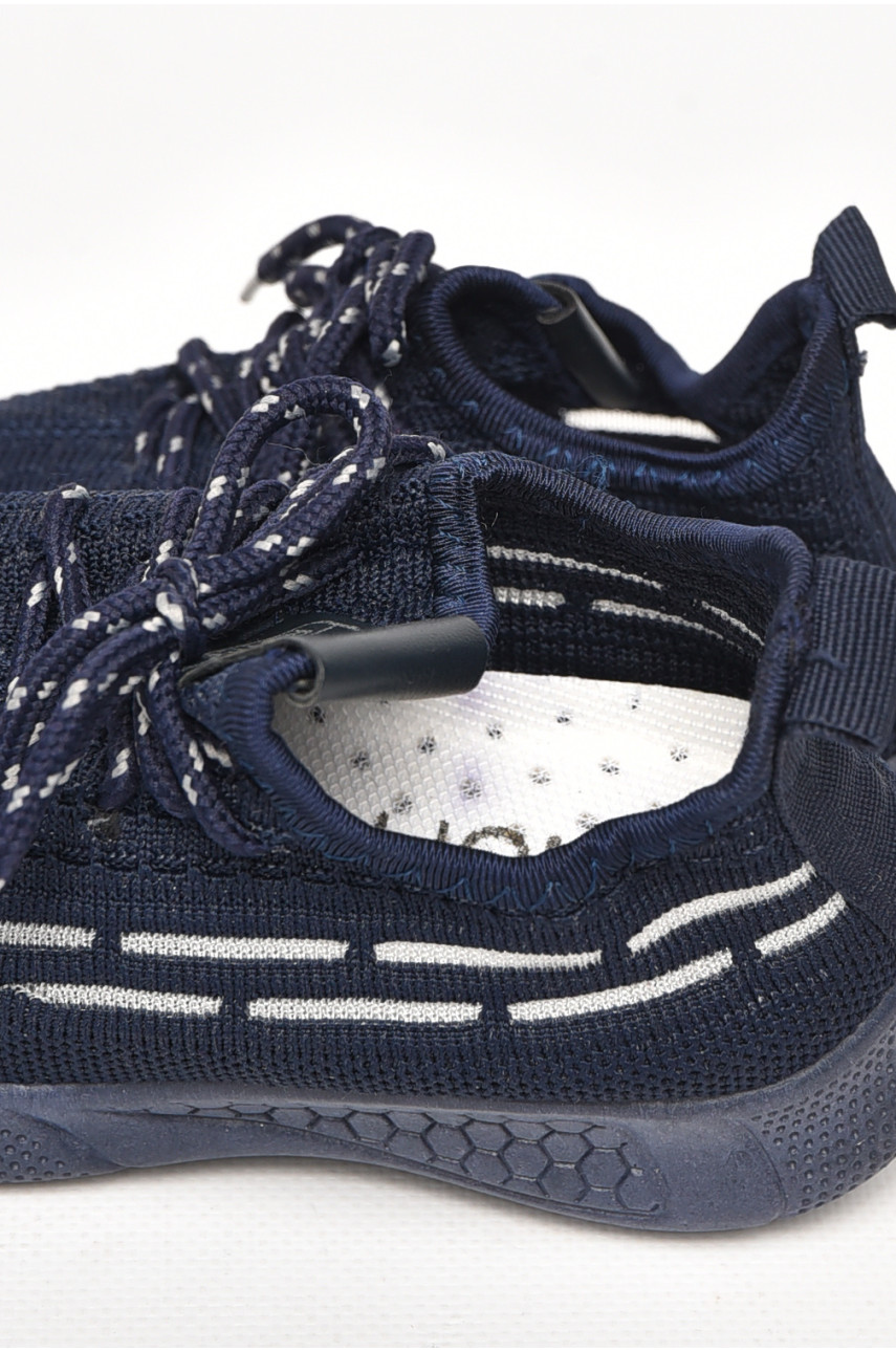 Кроссовки детские темно-синего цвета арт-2 212384