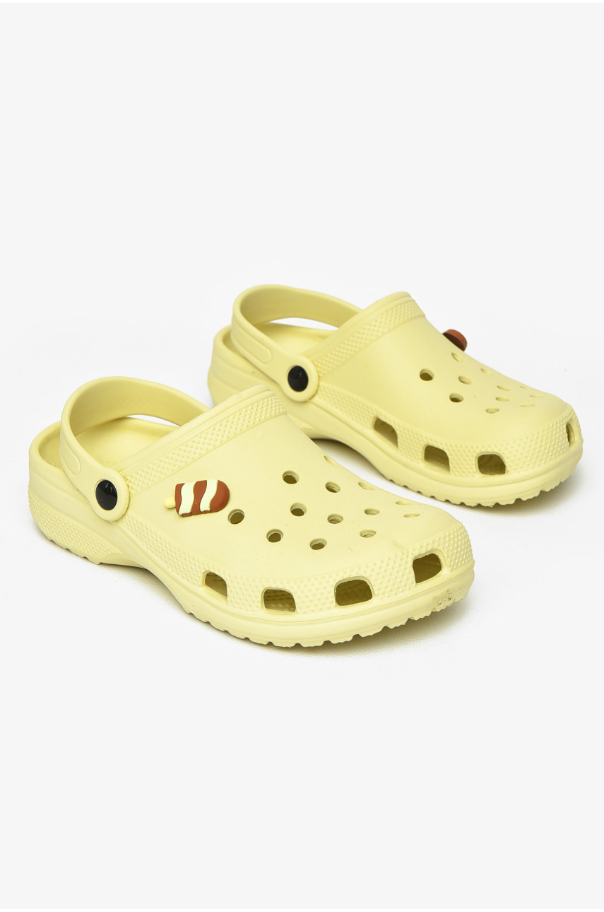 Кроксы детские салатового цвета 3101 212413