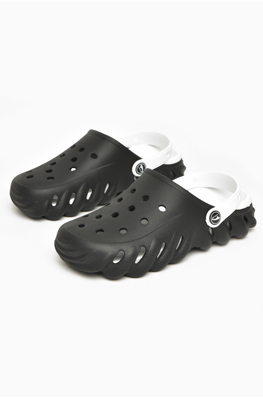 Кроксы женские черного цвета 212423