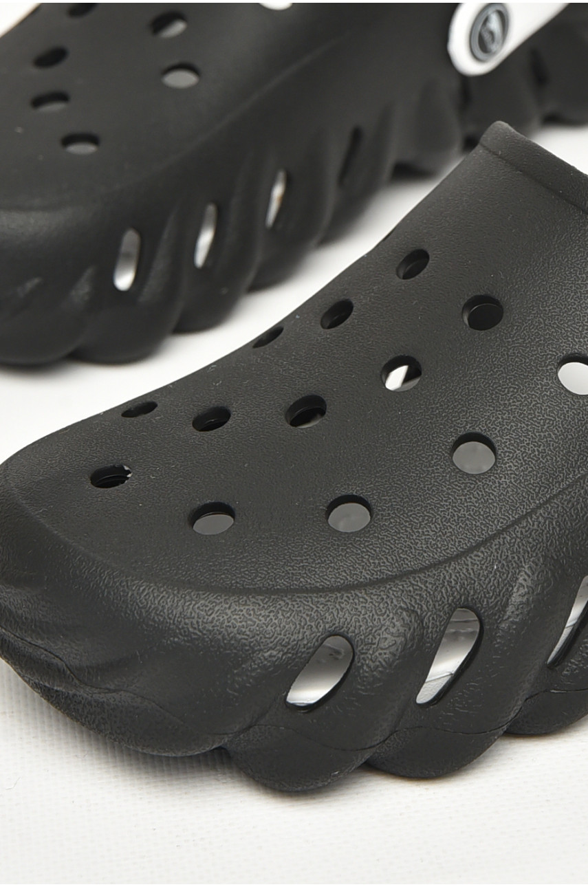 Кроксы женские черного цвета 212423