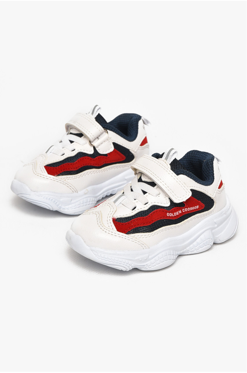 Кроссовки детские белого цвета В2419 212425