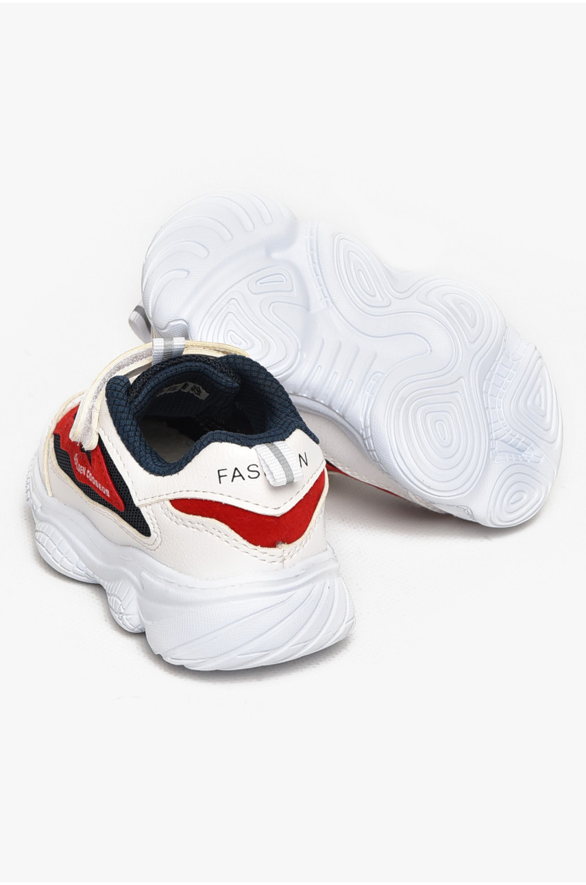 Кроссовки детские белого цвета В2419 212425