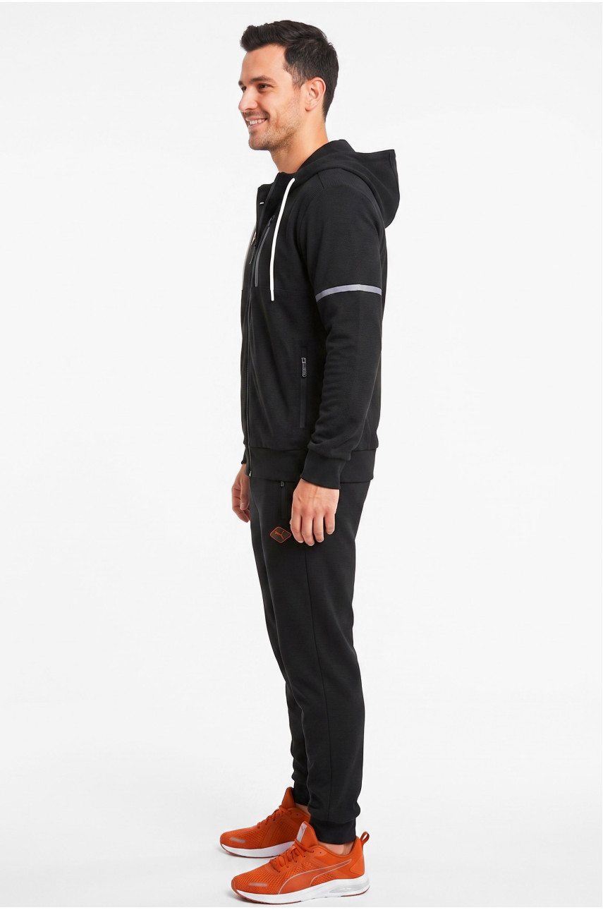 Спортивний костюм чоловічого чорного кольору 2503 212442