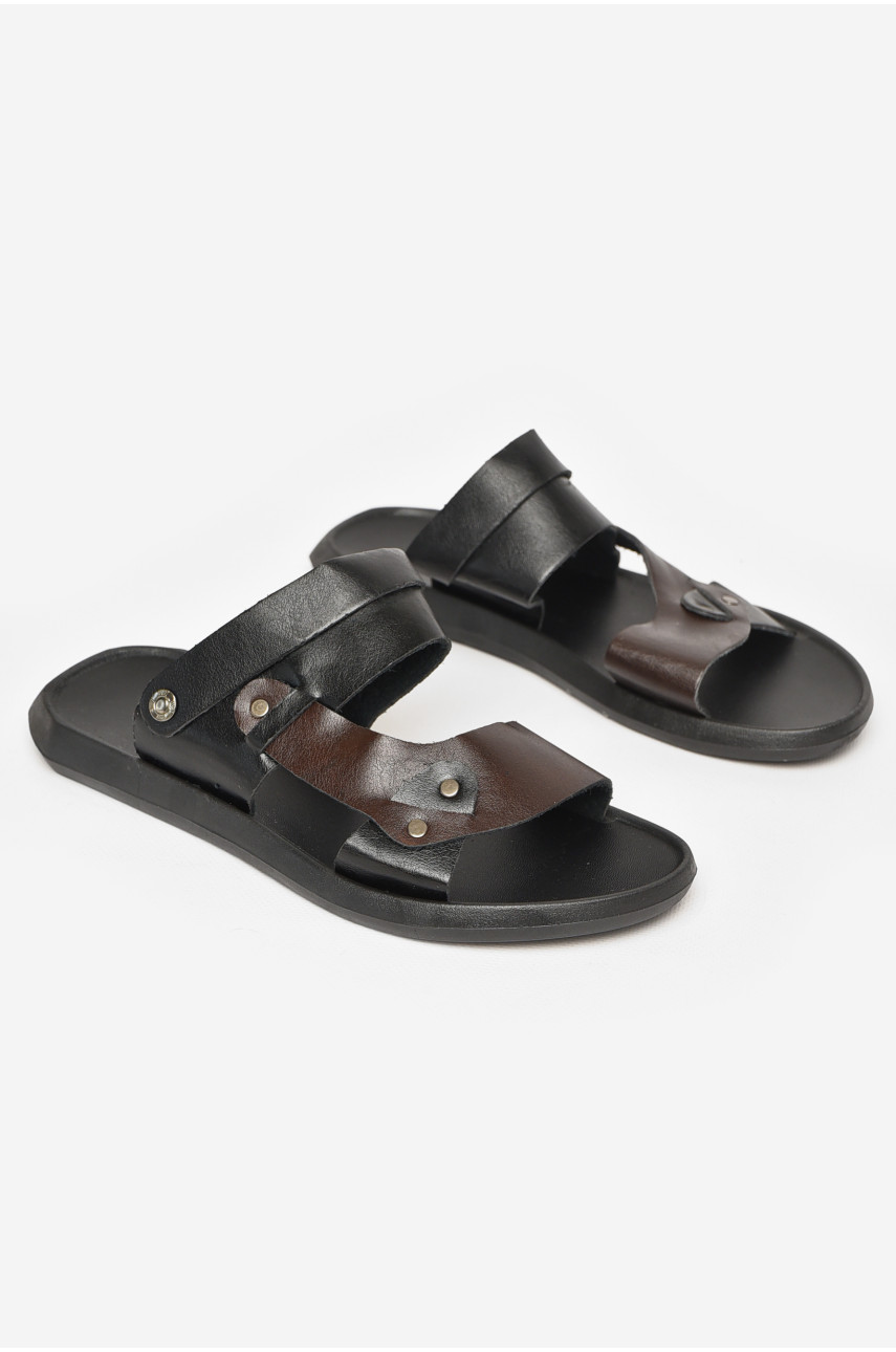 Сандалии мужские коричневого цвета 70Н 212461