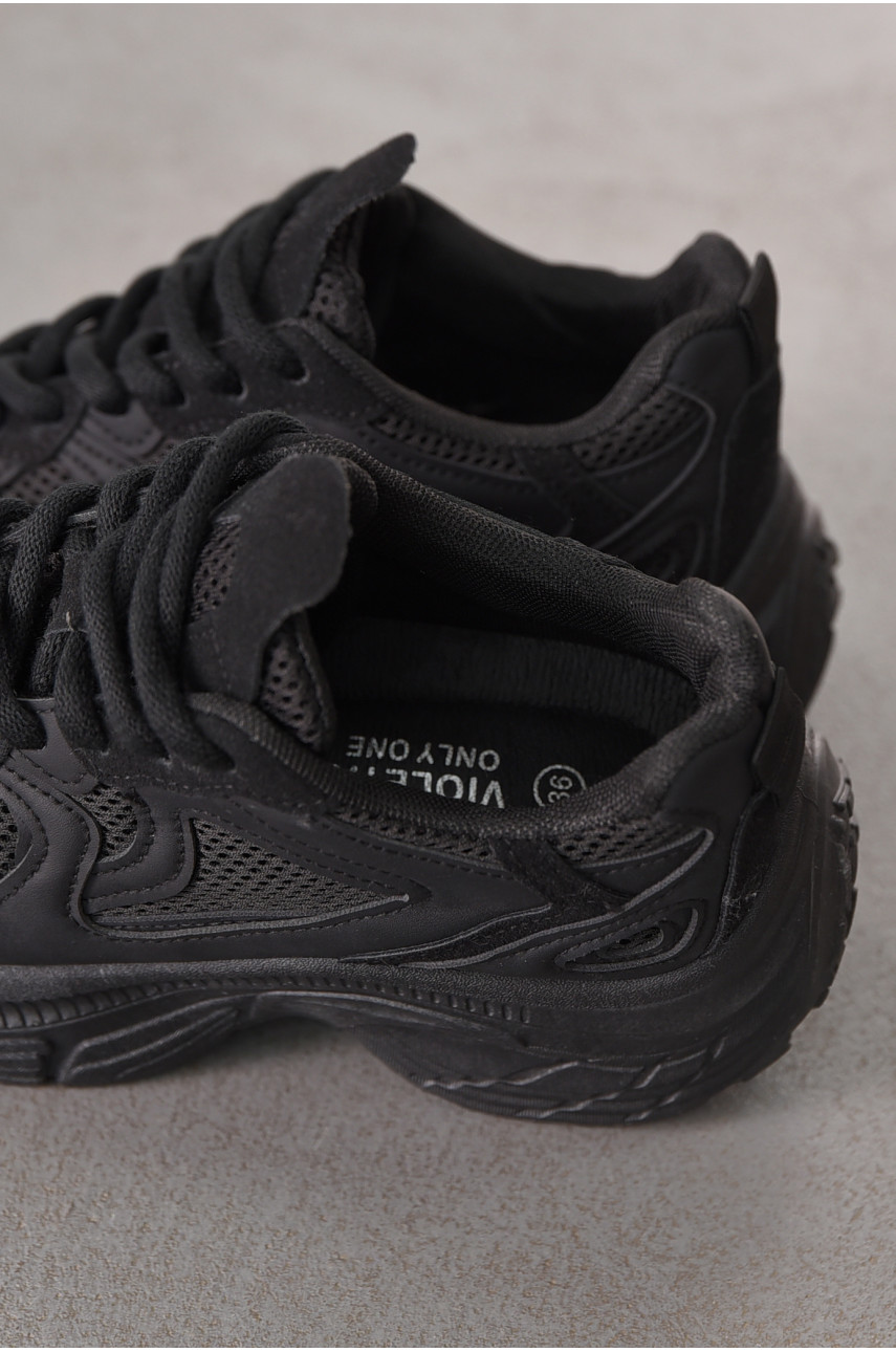 Кросівки жіночі чорного кольору 172-45 212473