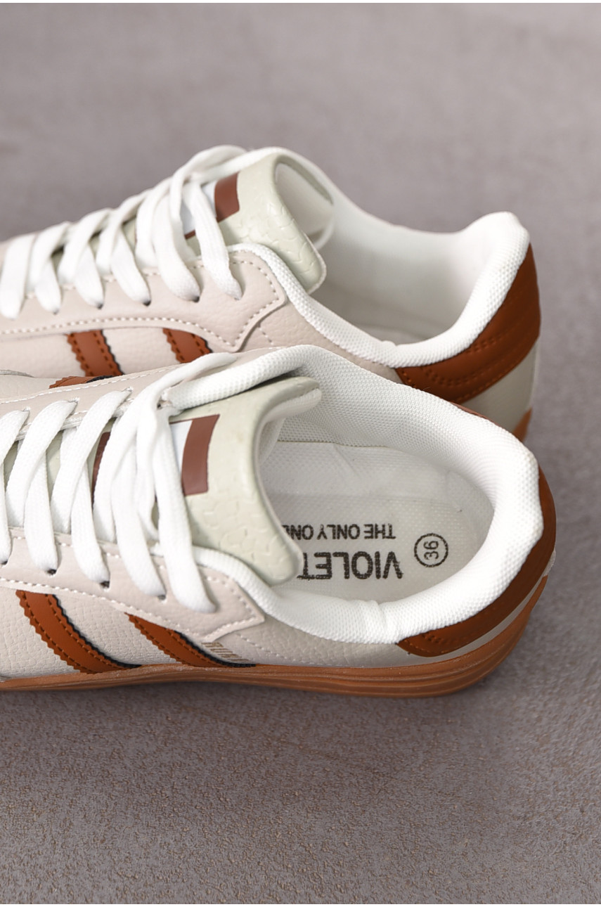 Кросівки жіночі сірого кольору 1046-6 212474