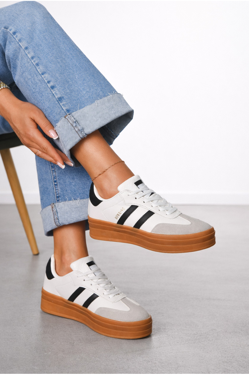 Кросівки жіночі білого кольору 1046-5 212476