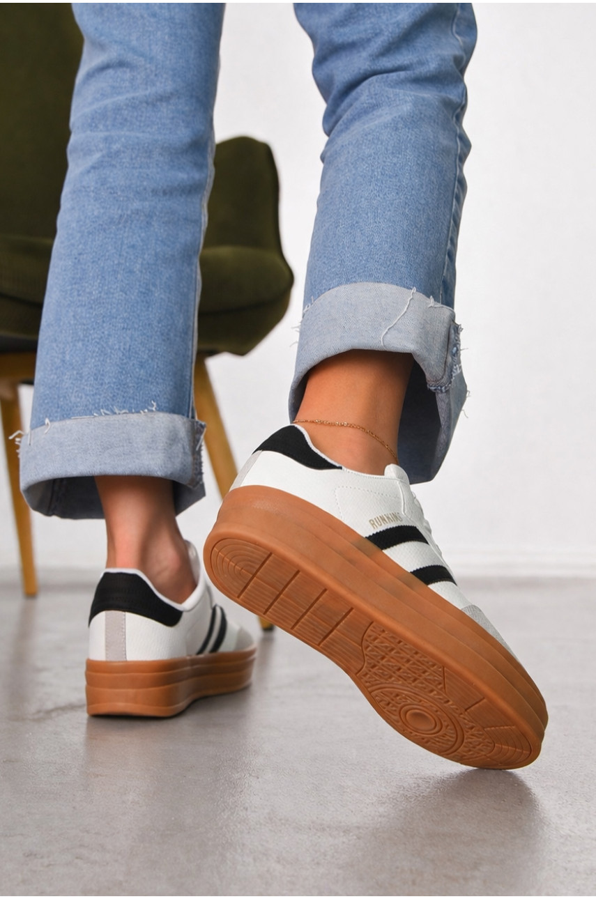 Кросівки жіночі білого кольору 1046-5 212476