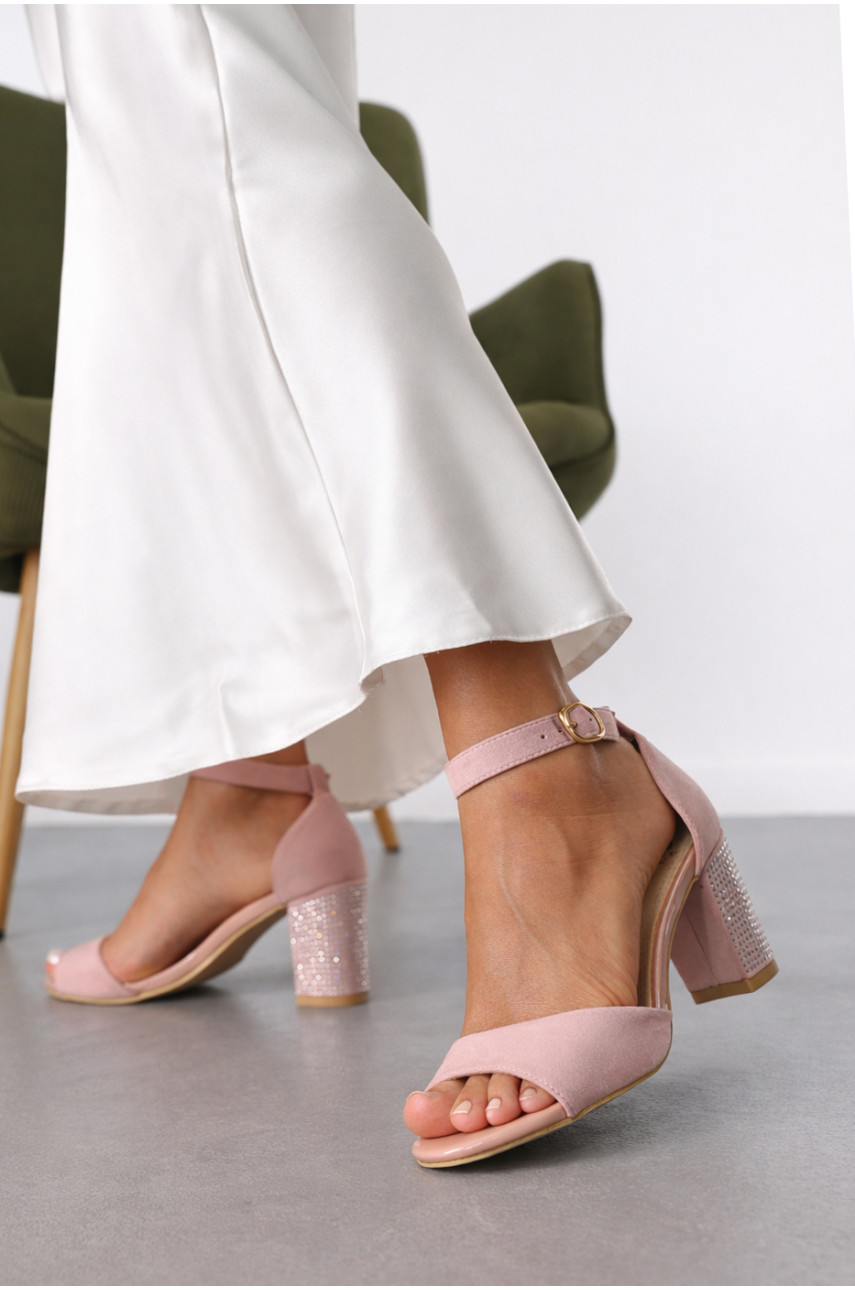 Босоніжки жіночі рожевого кольору СМД29 212480
