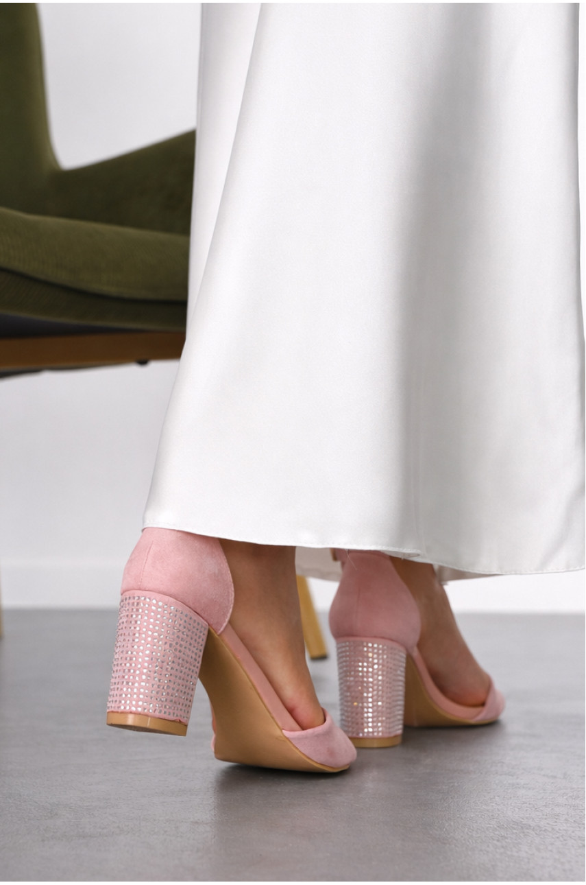 Босоніжки жіночі рожевого кольору СМД29 212480