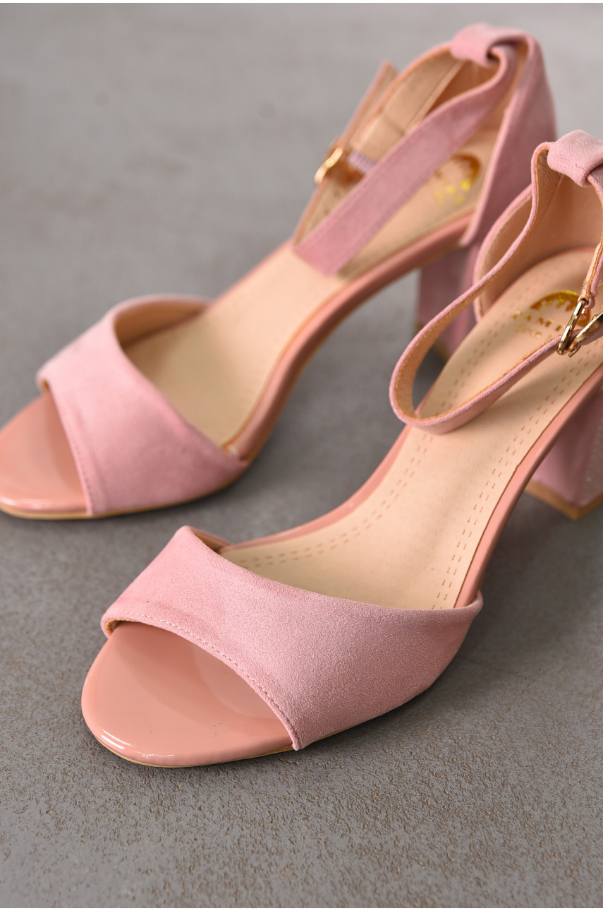 Босоніжки жіночі рожевого кольору СМД29 212480