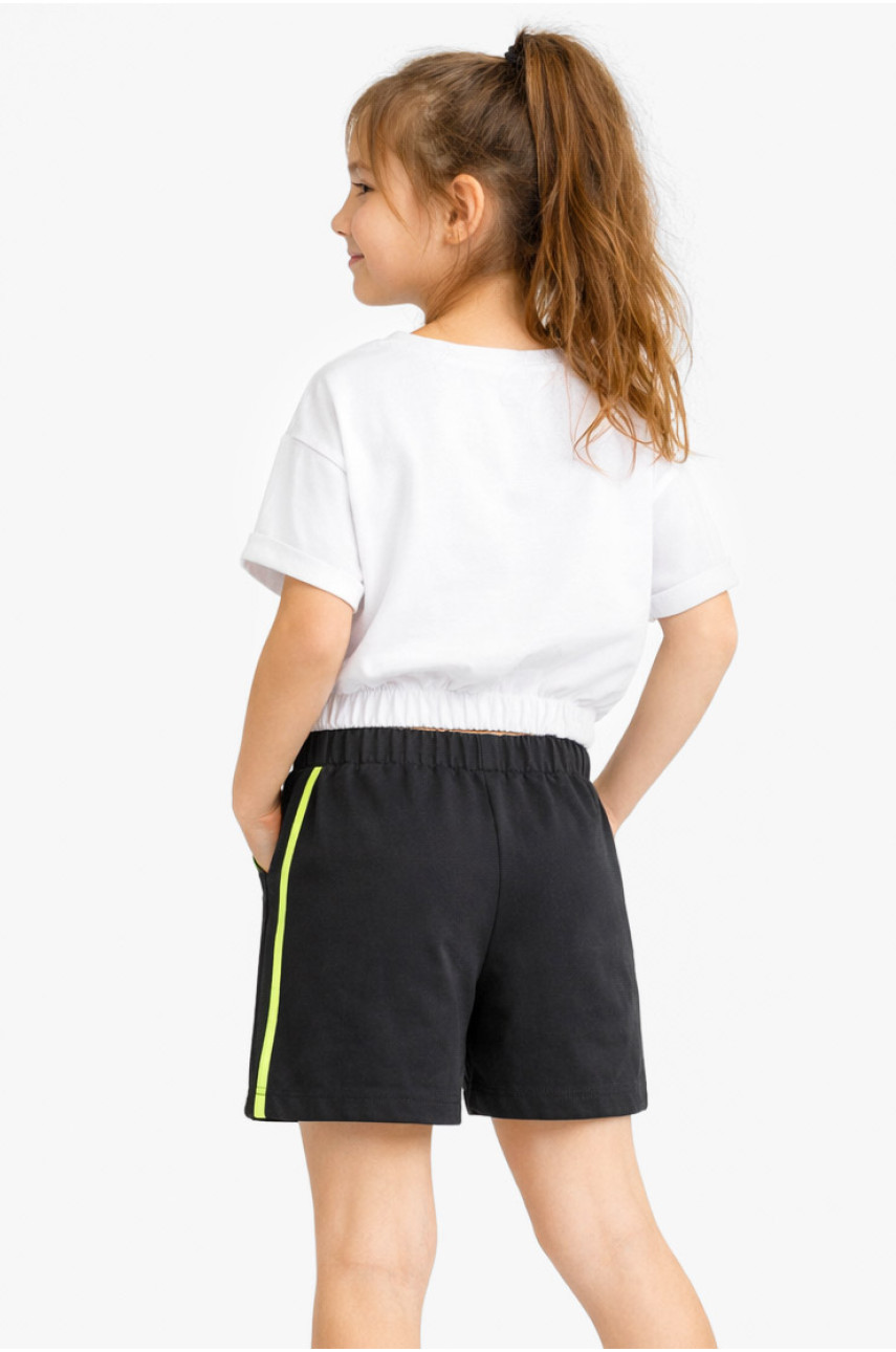 Костюм подростковый для девочки белого цвета 212507