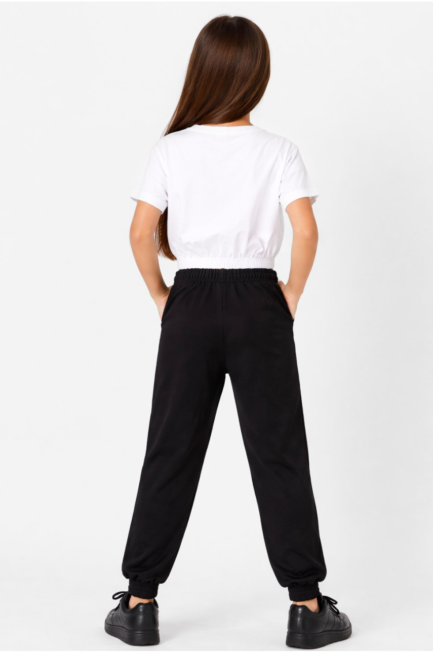 Костюм подростковый для девочки белого цвета 212509