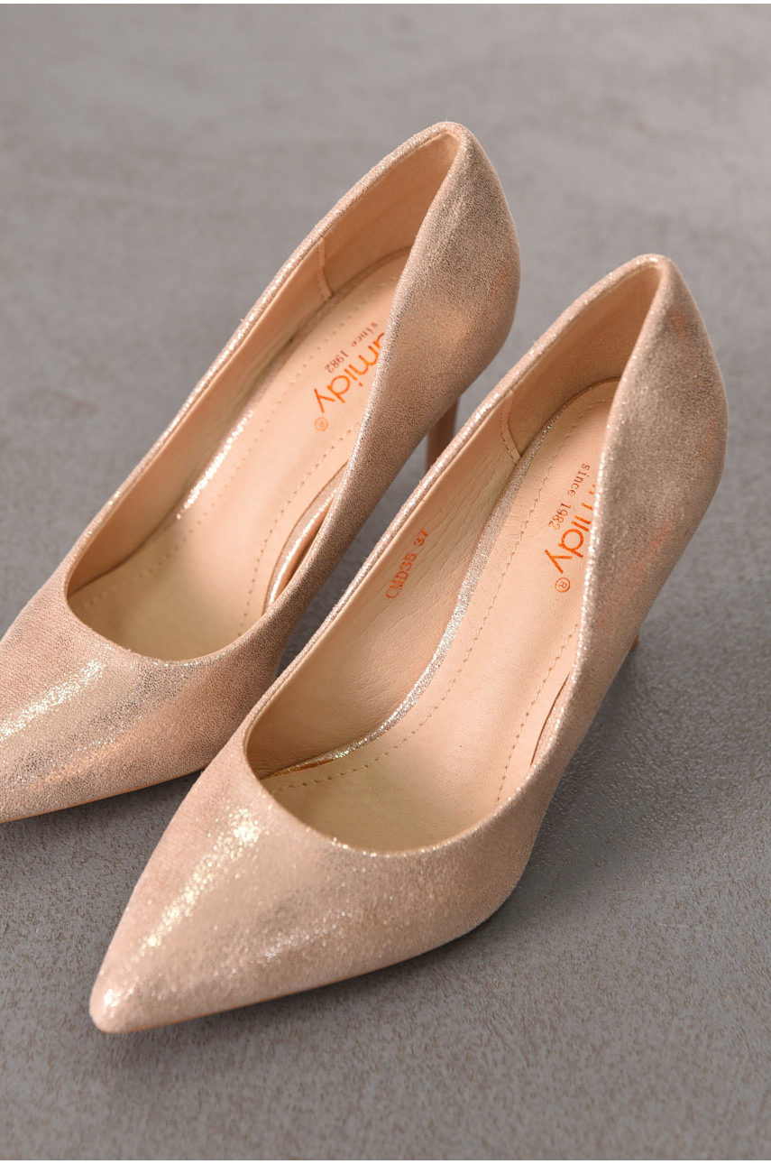 Туфлі жіночі золотистого кольору СМД35 212534