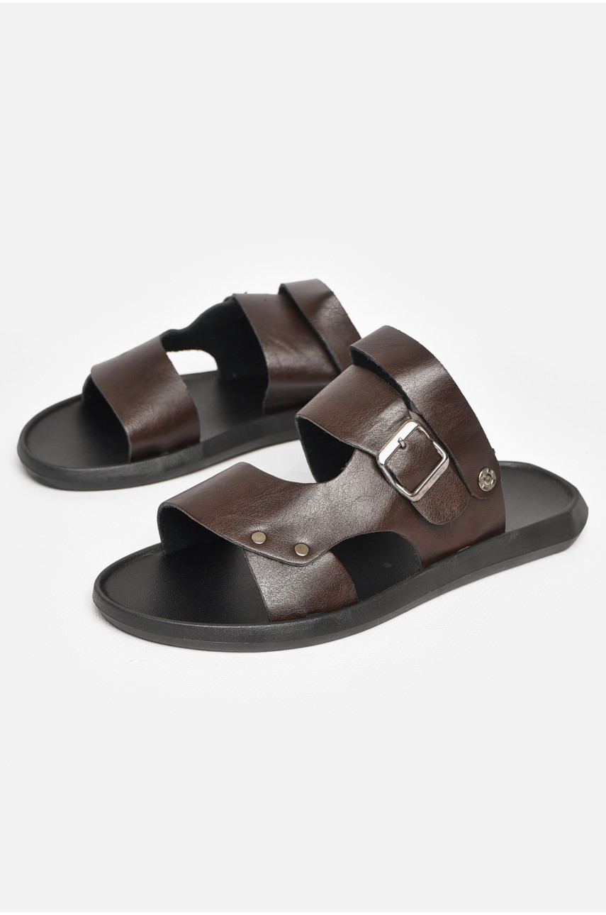 Сандалии мужские коричневого цвета 78С 212542