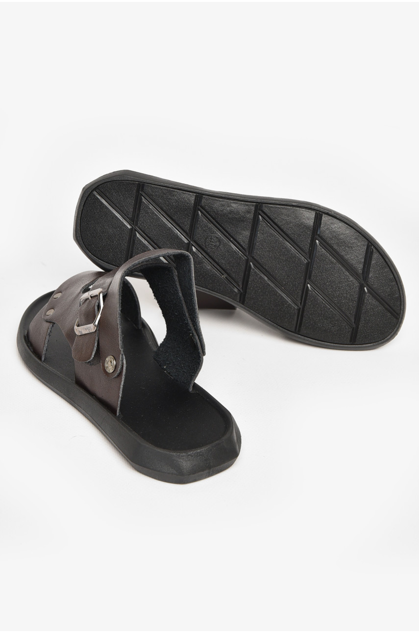 Сандалии мужские коричневого цвета 78С 212542 Сандалии мужские коричневого цвета 78С 212542