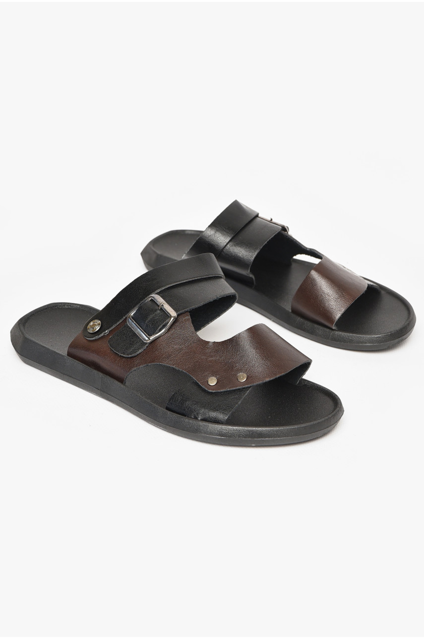 Сандали мужские черного цвета 78Н 212579