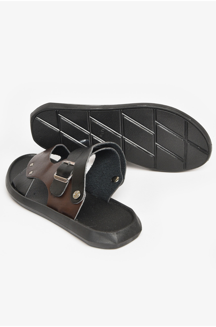 Сандали мужские черного цвета 78Н 212579