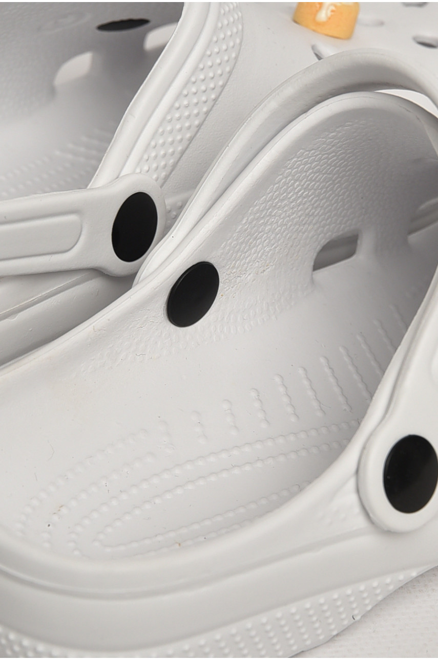 Кроксы женские белого цвета 3001 212646