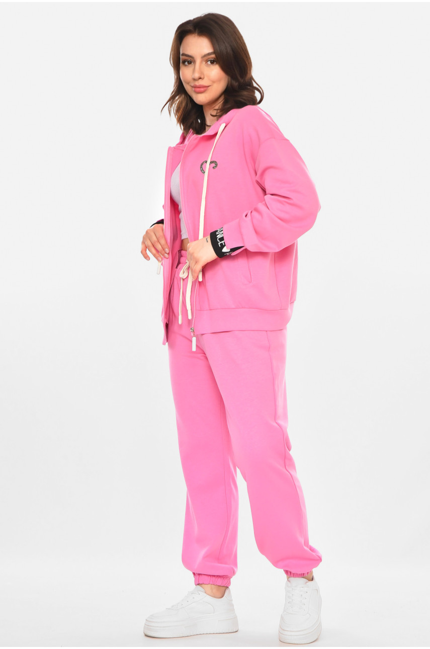 Спортивный костюм женский розового цвета P-451 212648