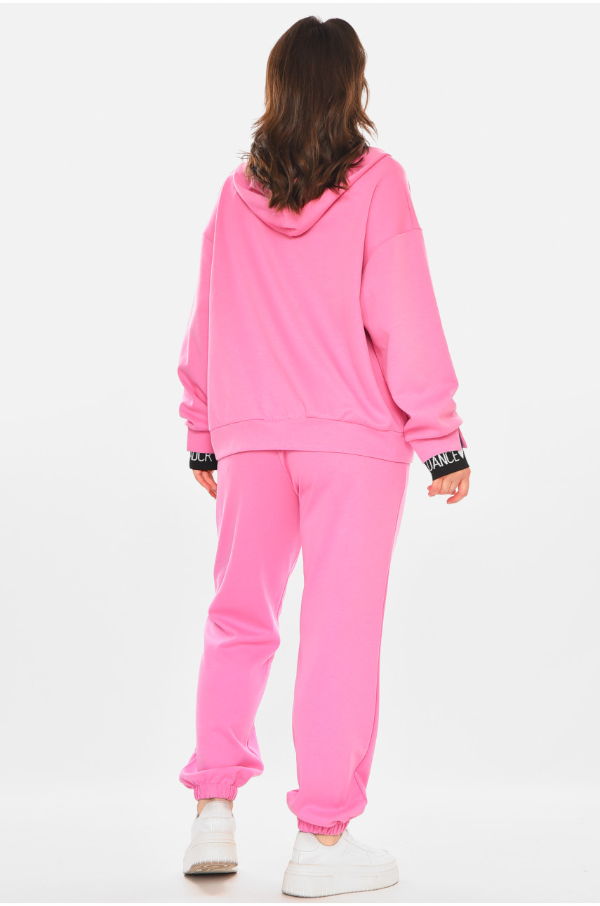 Спортивный костюм женский розового цвета P-451 212648