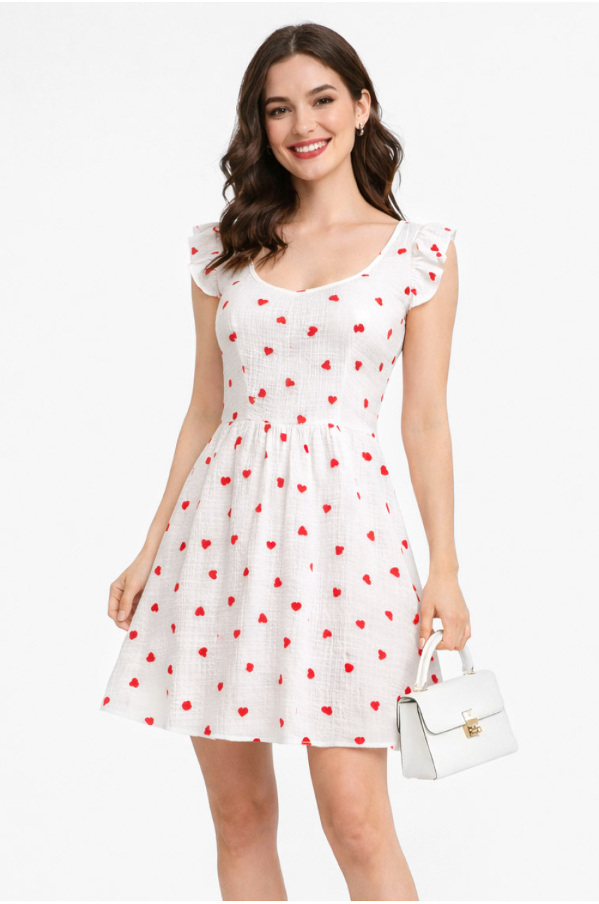 Сукня жіноча білого кольору 212677