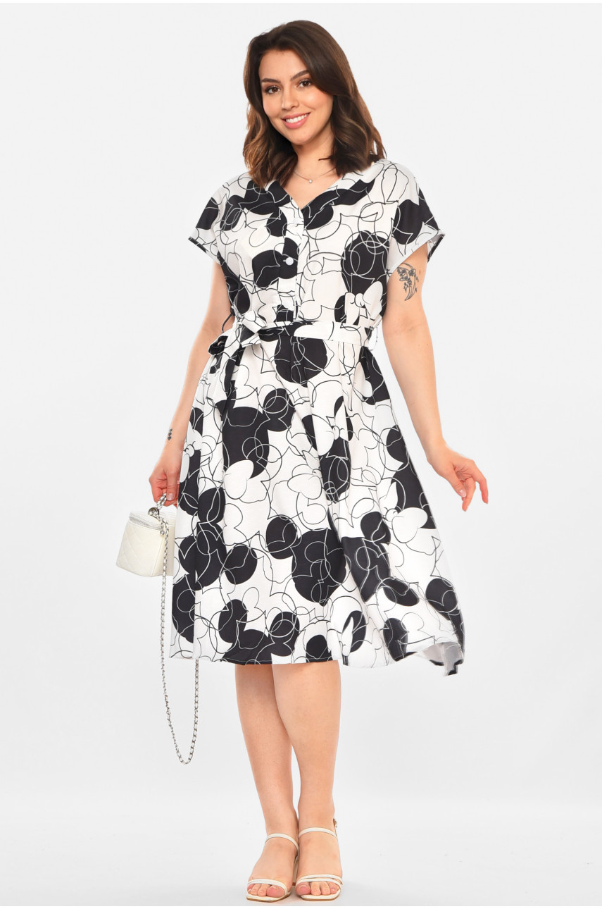 Платье женское белого цвета 212744