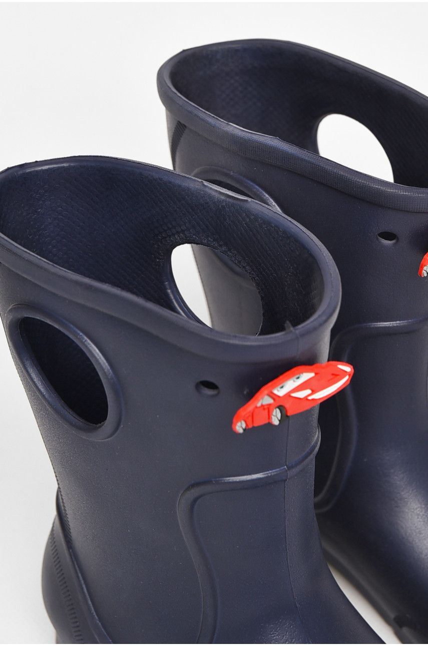 Чоботи піна дитячі темно-синього кольору 212747