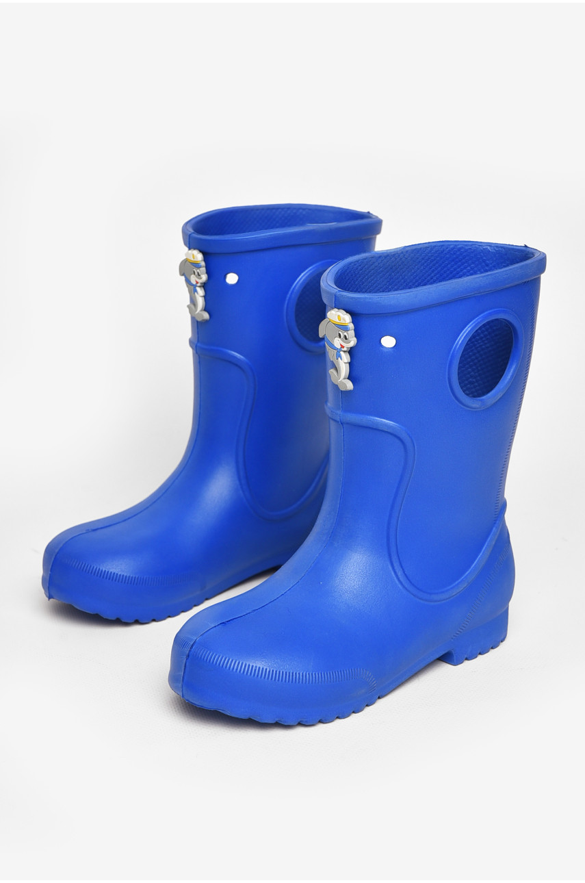 Чоботи піна дитячі синього кольору 212751