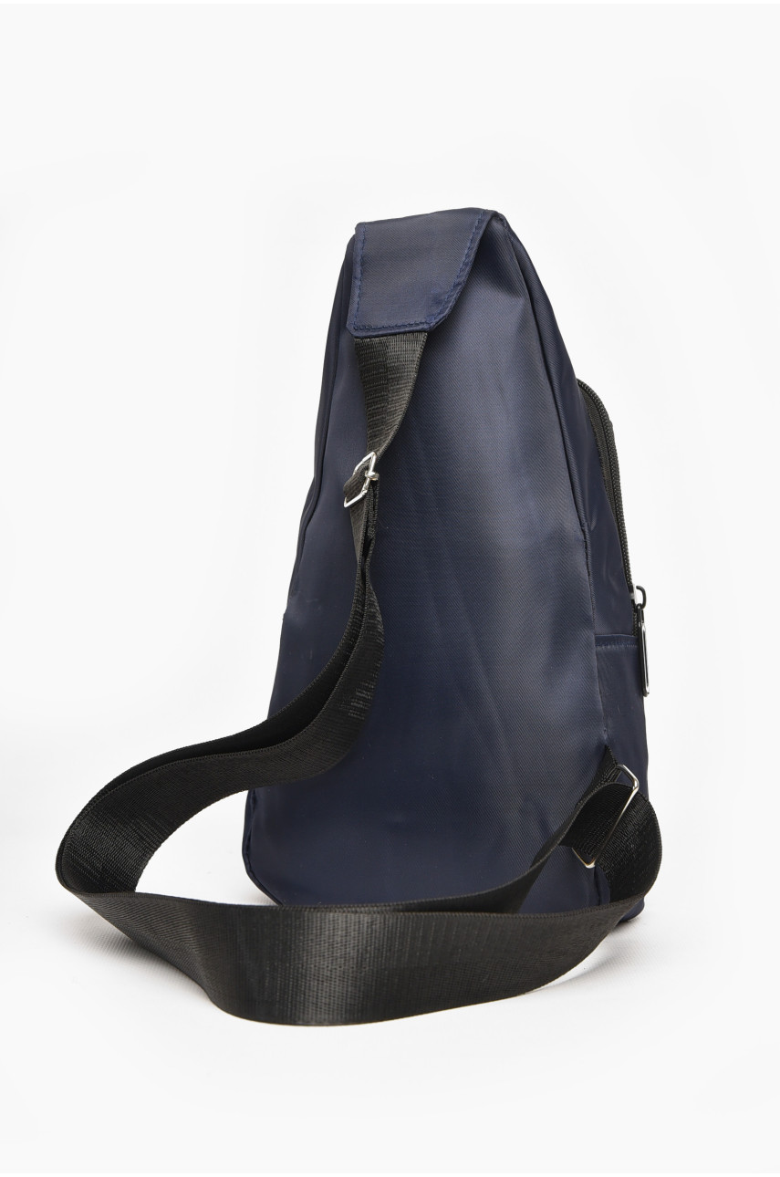 Бананка чоловіча текстильна темно-синього кольору 212789