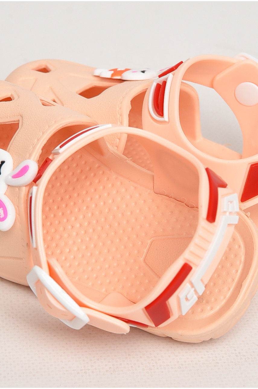 Сандали детские пена для девочки персикового цвета 51-247 212793