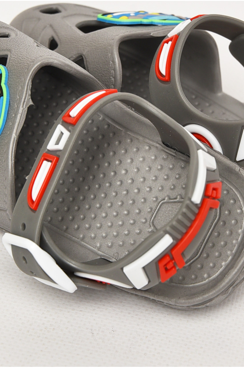 Сандали детские пена для мальчика серого цвета 51-183 212795