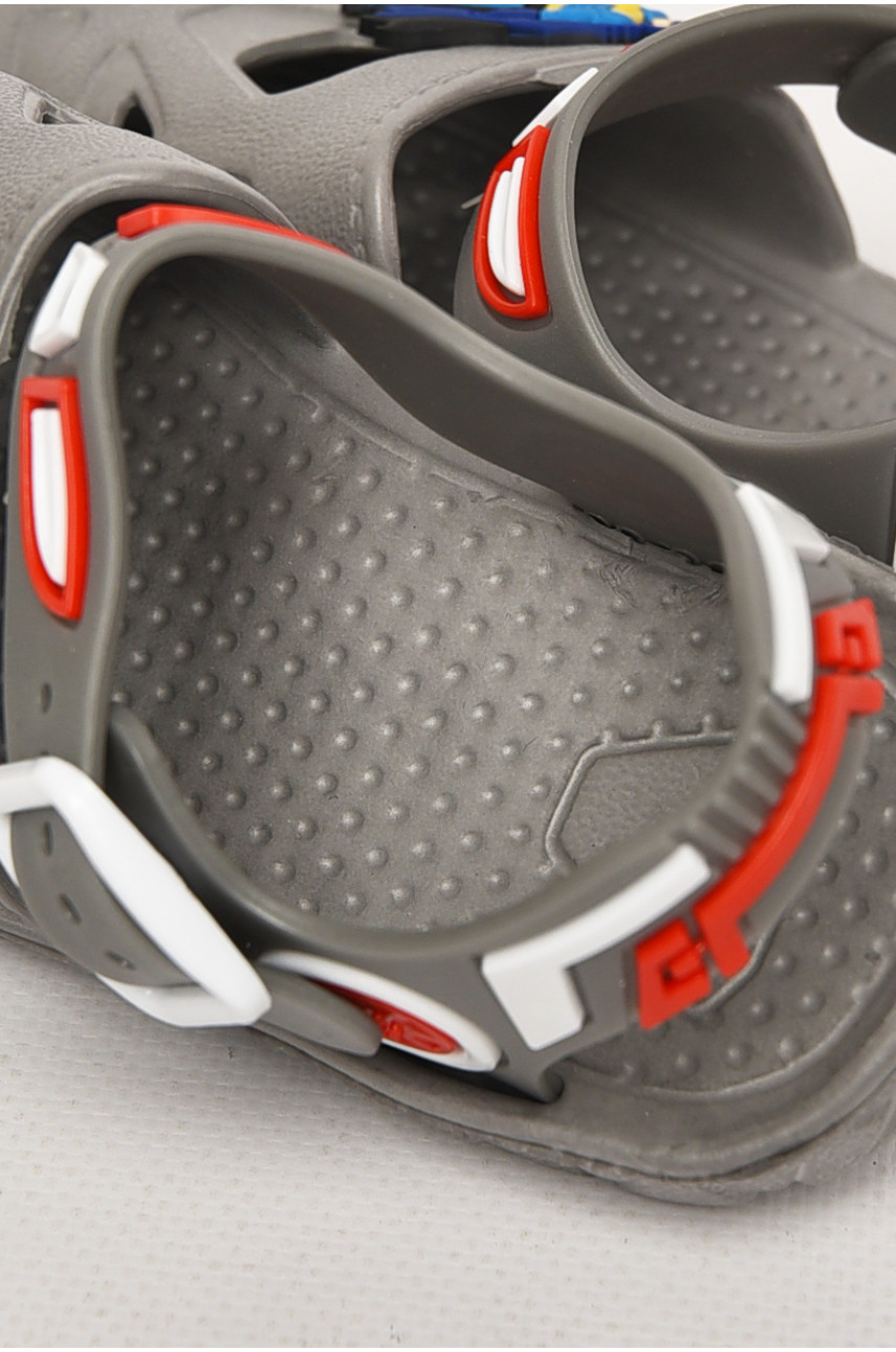 Сандали детские пена для мальчика серого цвета 51-183 212796