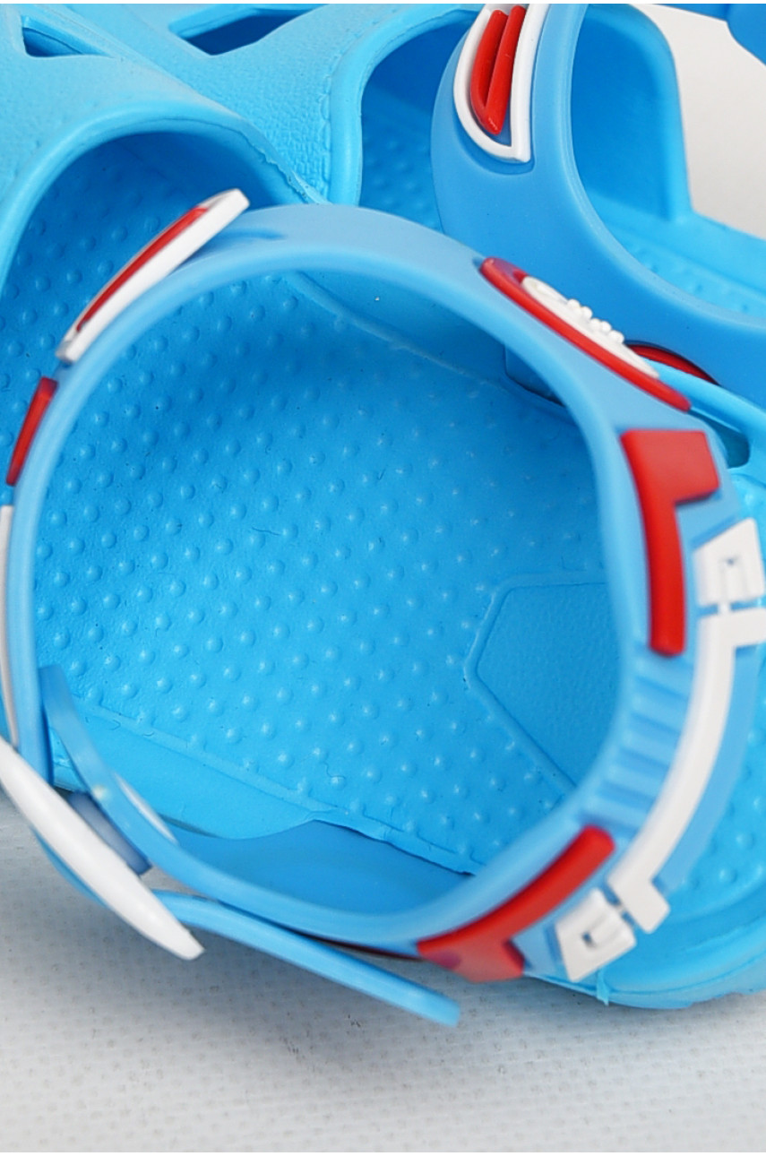 Сандали детские пена для мальчика голубого цвета 51-253 212797