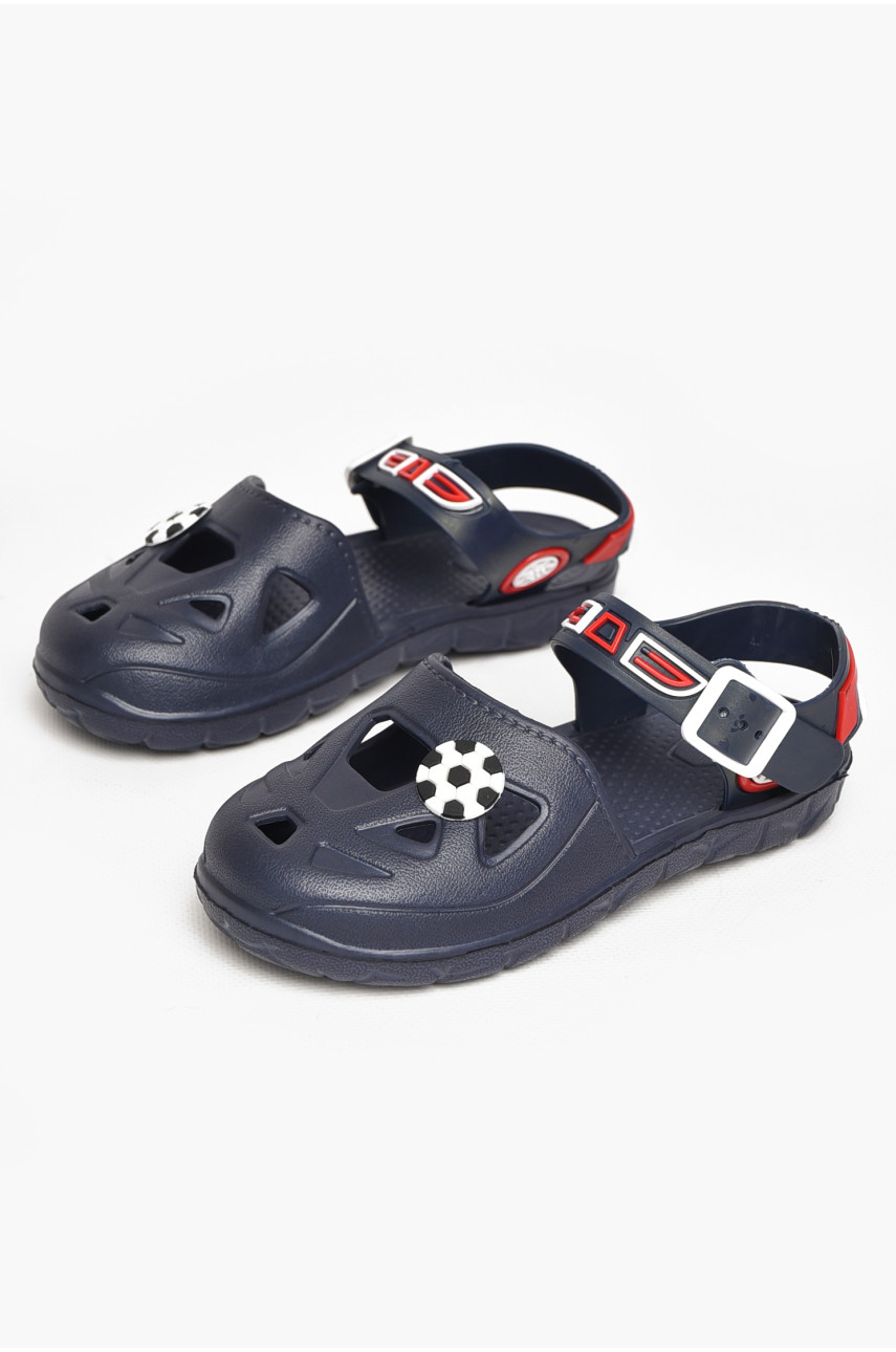 Сандали детские пена для мальчика темно-синего цвета 51-242 212799