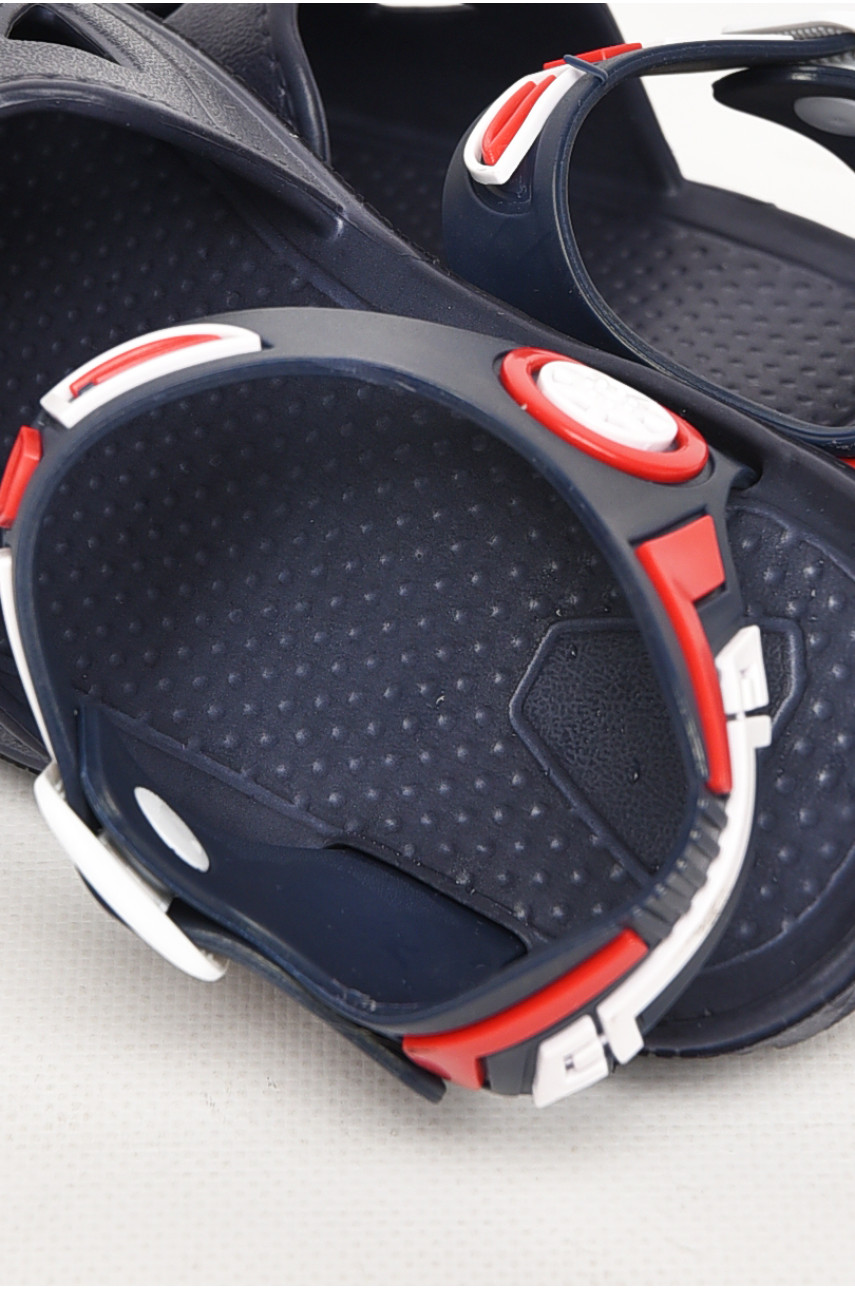 Сандали детские пена для мальчика темно-синего цвета 51-242 212799