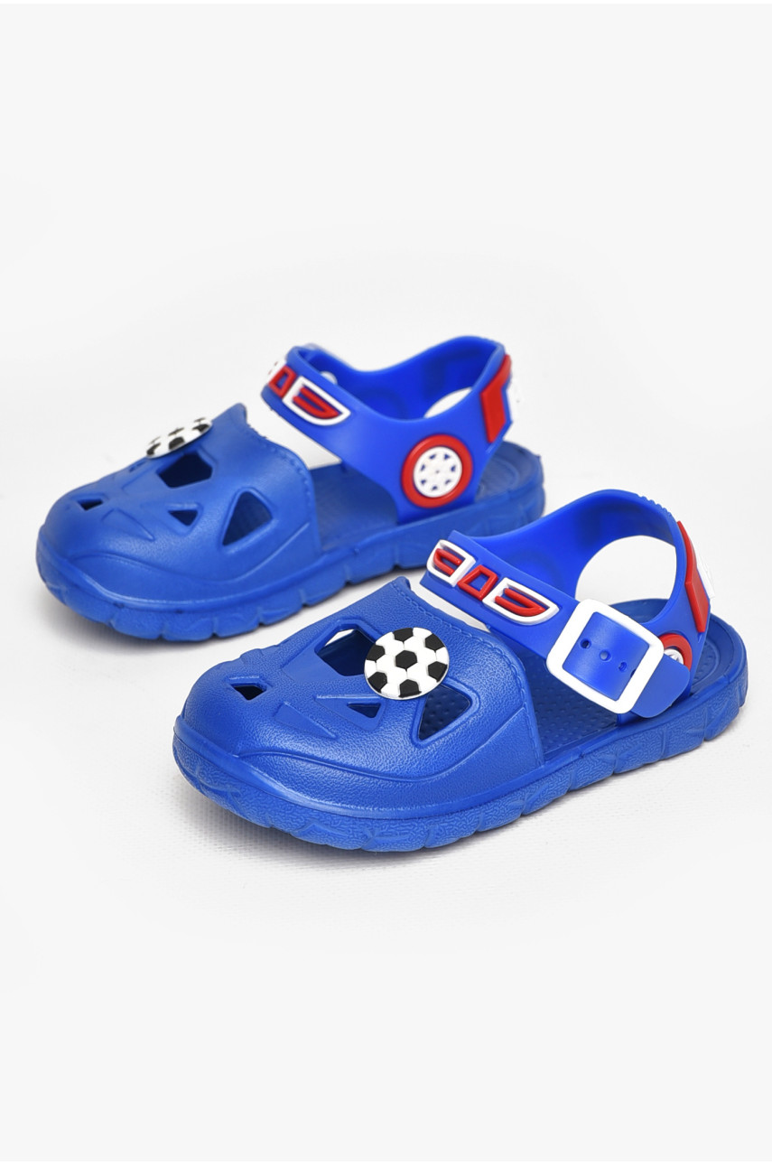 Сандали детские пена для мальчика синего цвета 51-256 212803