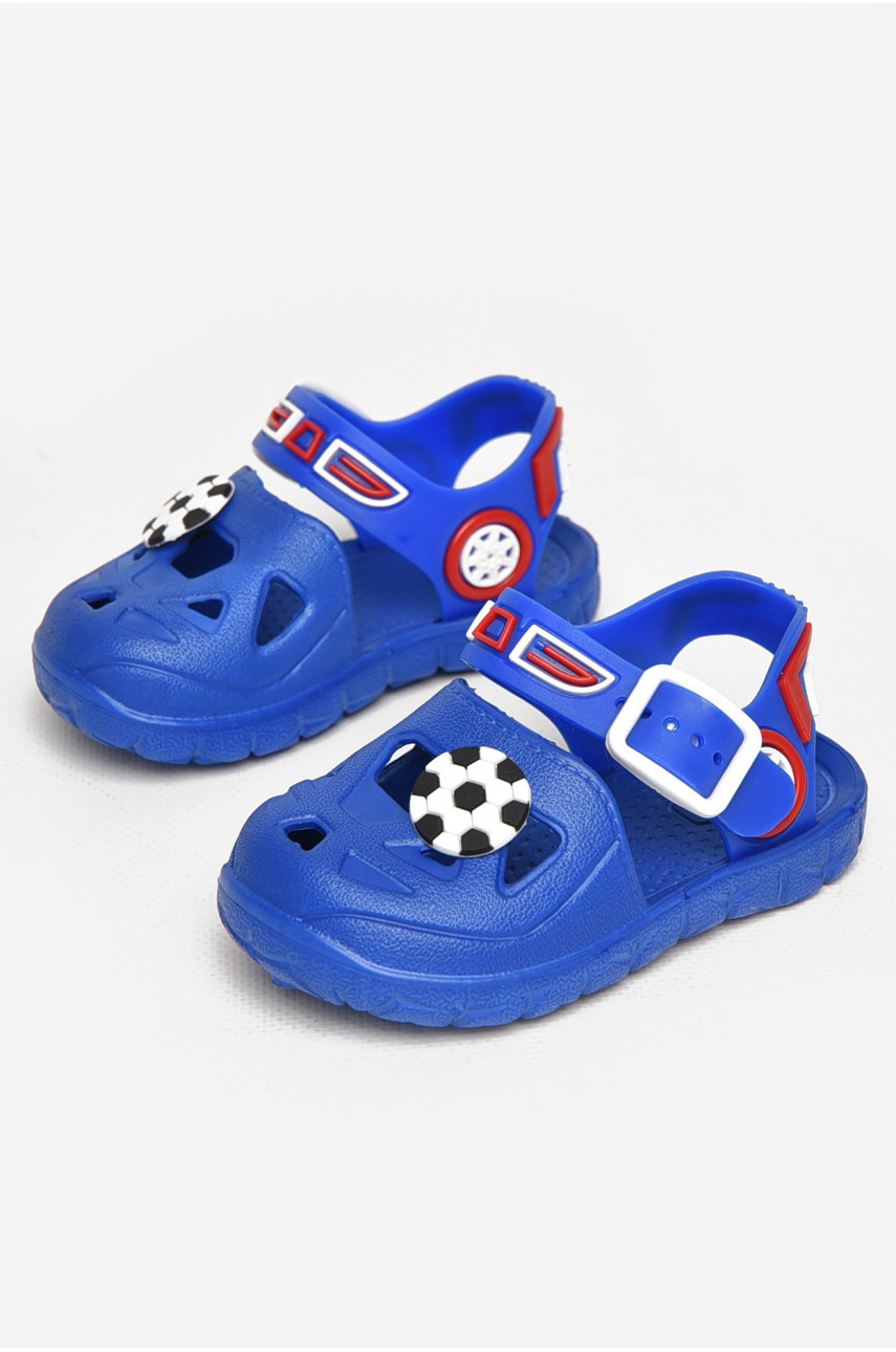 Сандали детские пена для мальчика синего цвета 51-196 212804