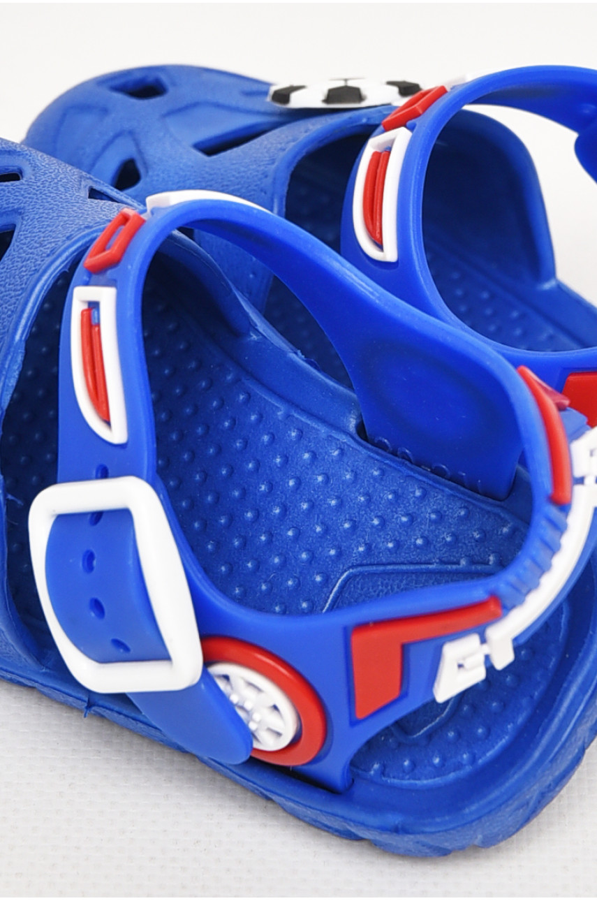 Сандали детские пена для мальчика синего цвета 51-196 212804