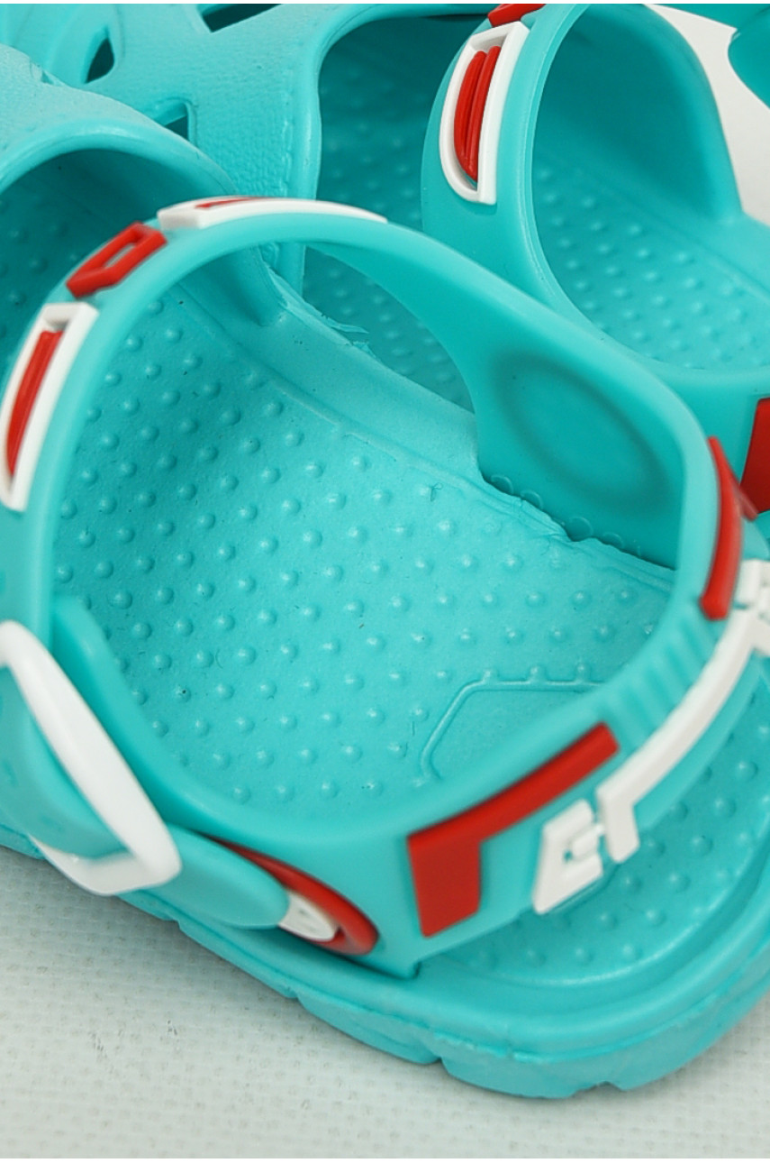 Сандали детские пена для девочки бирюзового цвета 51-192 212807