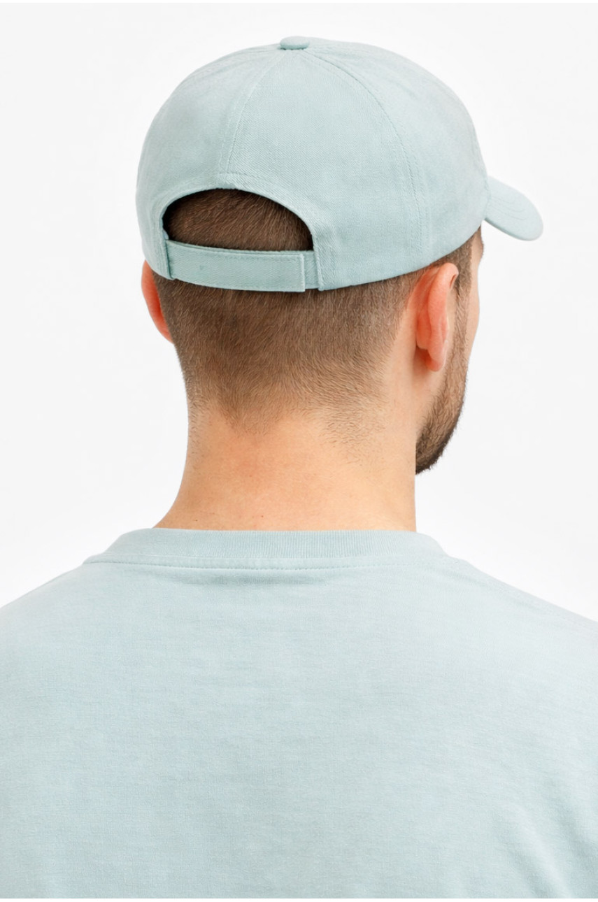 Кепка мужская однотонная мятного цвета 8811 212831